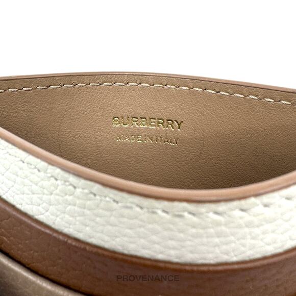 🔴 Burberry Card Wallet - TB Monogram Patchwork Leather - Picture 5 of 6